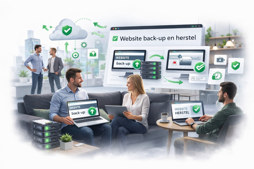 Website back-up en herstel placeholder