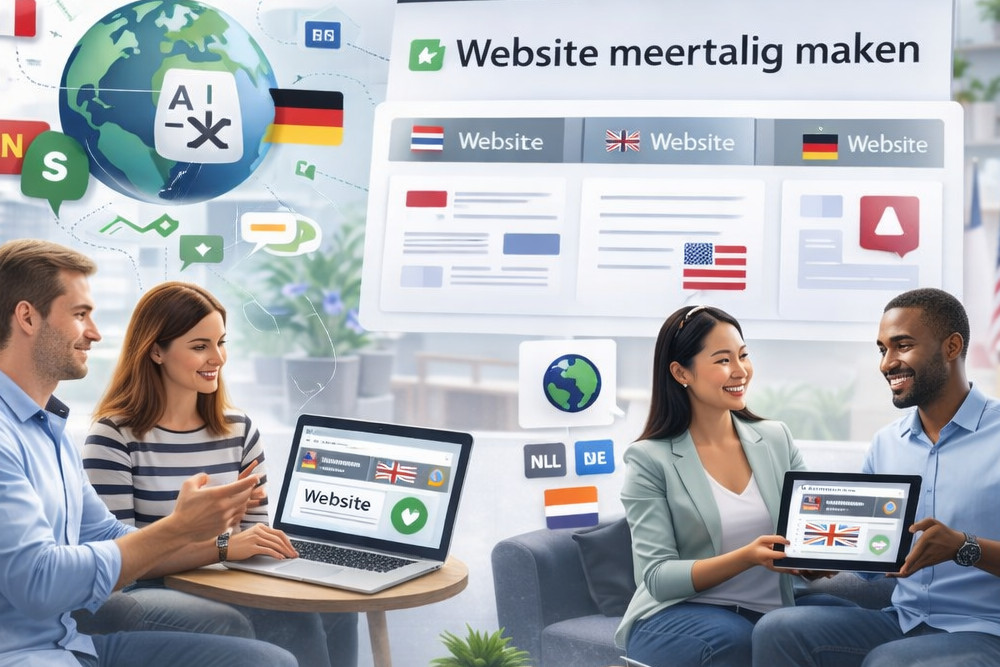 Website meertalig placeholder