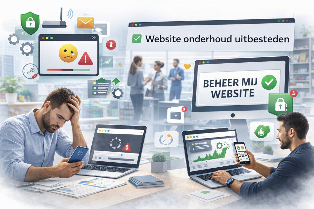 Website onderhoud placeholder